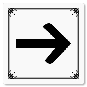 Šipka, 118x118mm, bílá, Nebraska